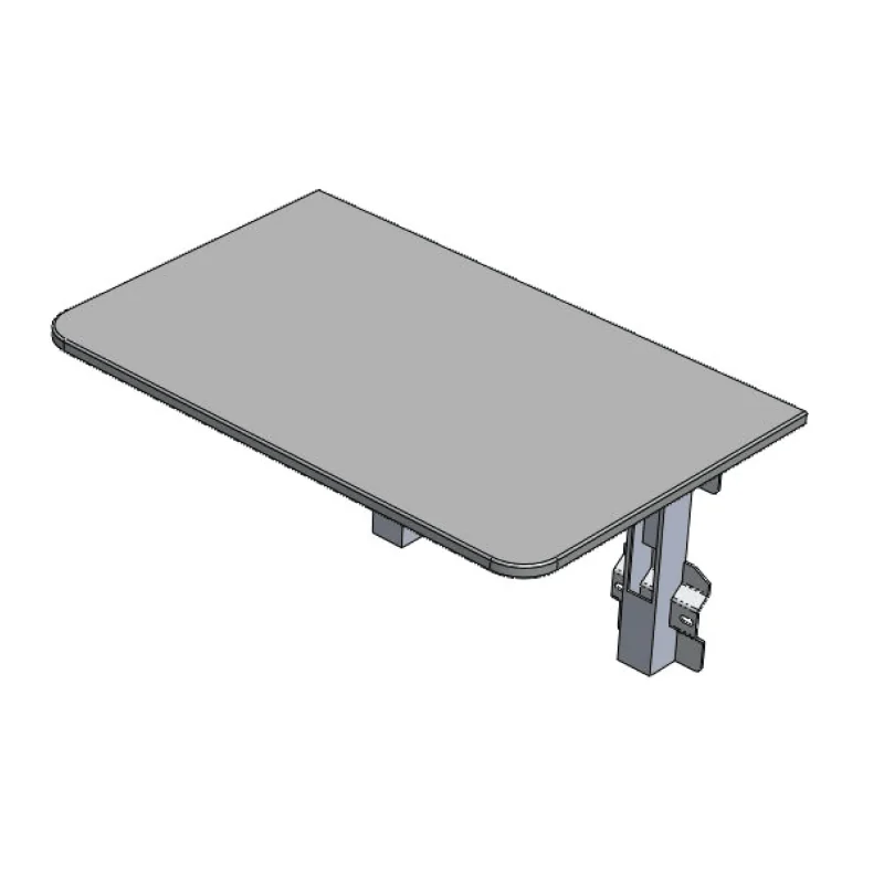 30” x 19” Table with Interior or Exterior Wall Mount, Poly