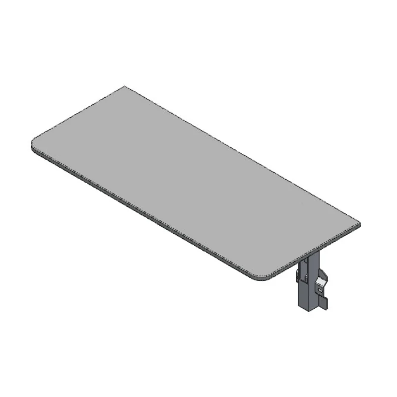 45” x 19” Table with Interior or Exterior Wall Mount, Poly