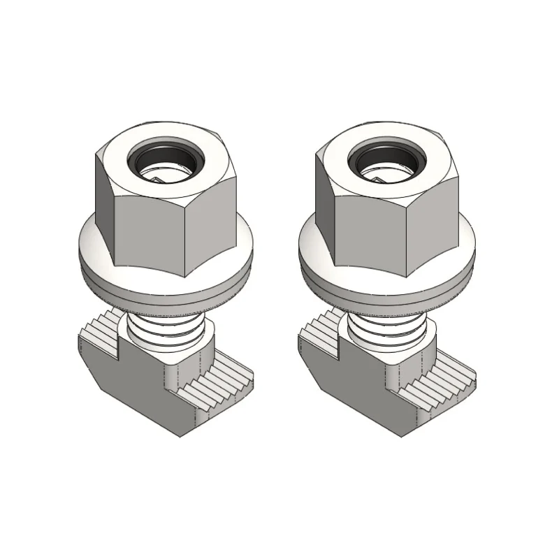 T-Bolt with Nut 20mm Hardware Kit (x2) (used for cabinets/furniture)