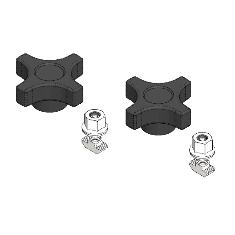 Soft Touch 20mm Installation Hardware Kit (x2)