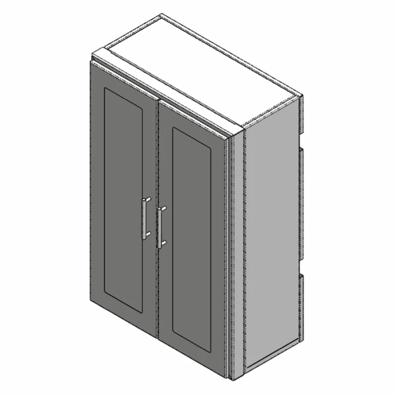 Residential 24” x 36” Wall Cabinet, Light Grey