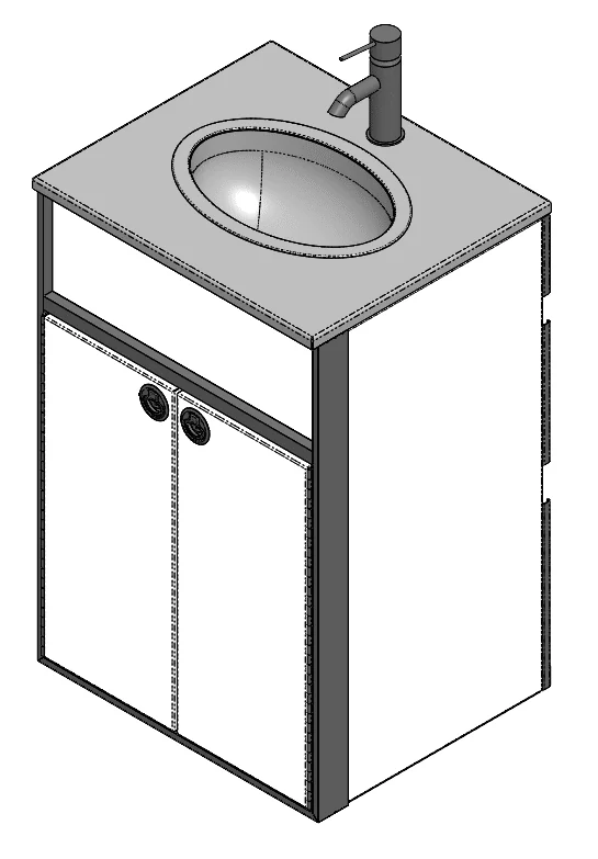 24” x 36” Sink (Self-Contained Plumbing)