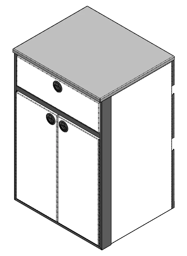 24” x 36” Single Drawer