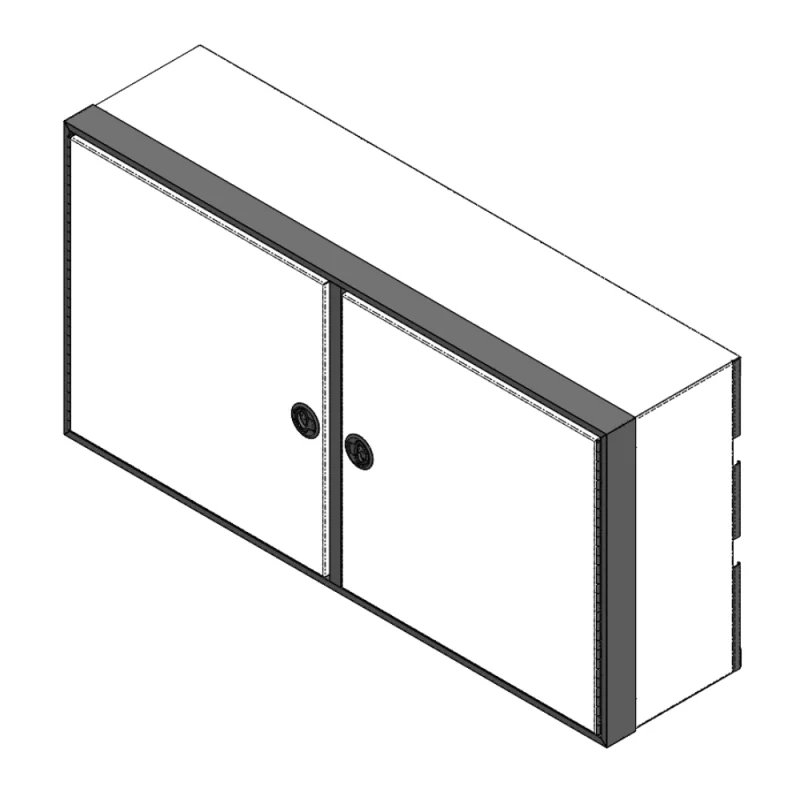 48" x 24” x 12" Wall Cabinet with Shelf