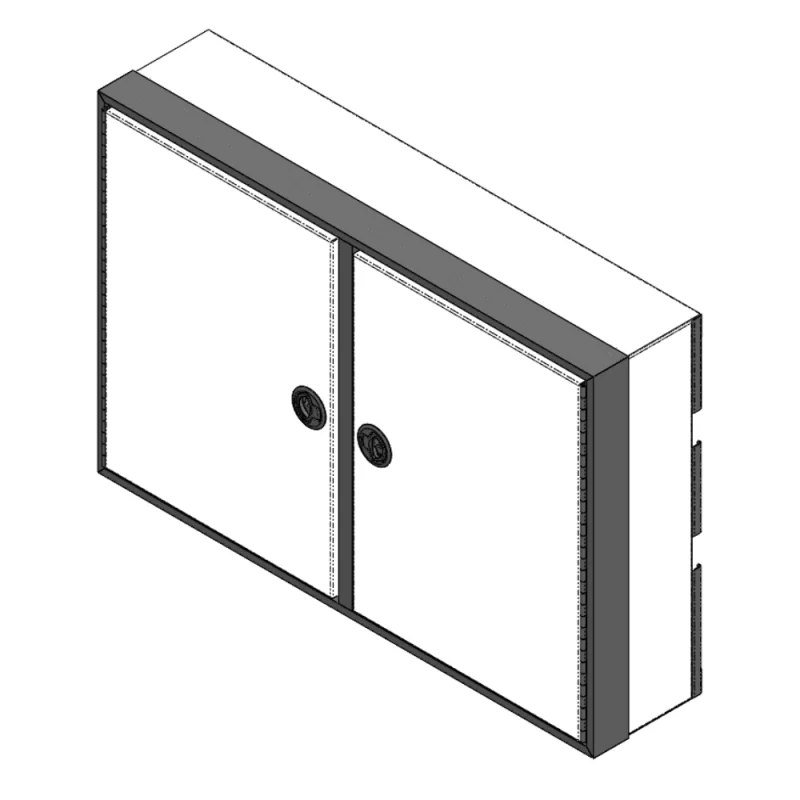 36" x 24” x 8" Wall Cabinet with Shelf
