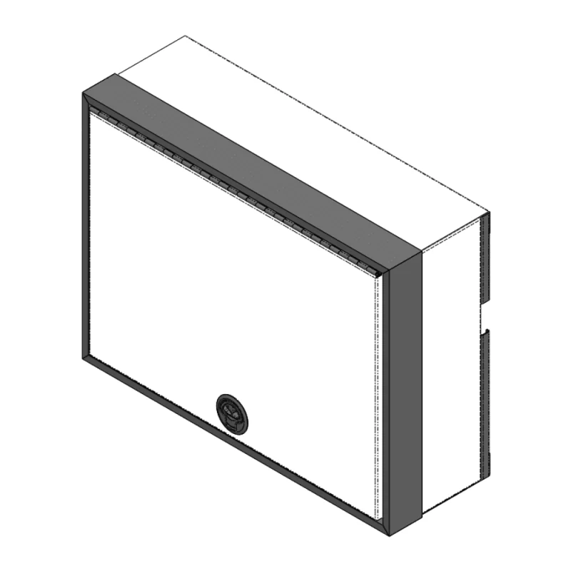 24" x 18” x 8" Wall Cabinet with Shelf