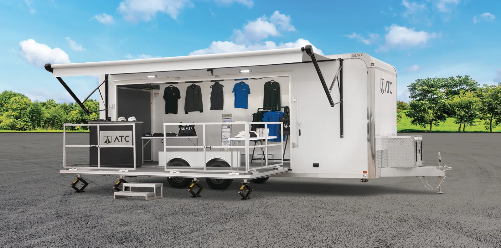 Prō 300S/300V Stage & Vending Marketing Trailer